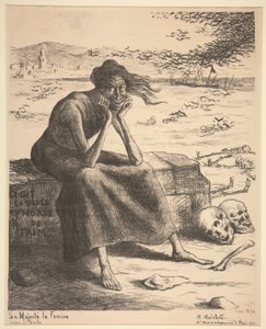 Sa Majesté la Famine - Maximilien Luce