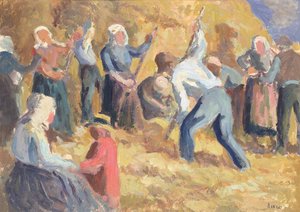 La moisson, c.1914 - Maximilien Luce