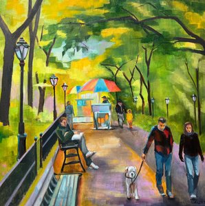 Promenade dans le parc municipal - Maxine Shore