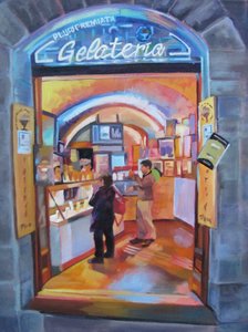 Entrée colorée d