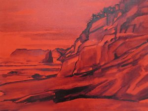 Côte rouge de Mars - Maxine Shore