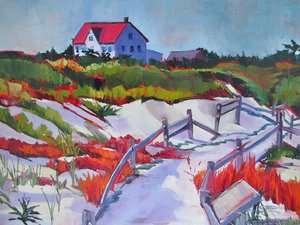 Sentier de la plage Red Roof - Maxine Shore