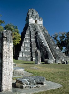 Temple I de Tikal ou Temple du Grand Jaguar, 7e au 8e siècle