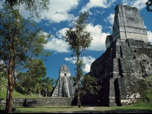 Temple II de Tikal ou temple des masques, 7e au 8e siècle