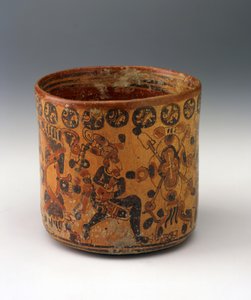 Vase cylindrique, vers 650-850