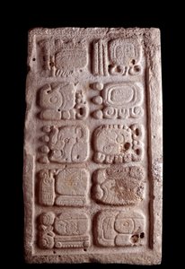 Art précolombien, civilisation maya, période classique : fragment d