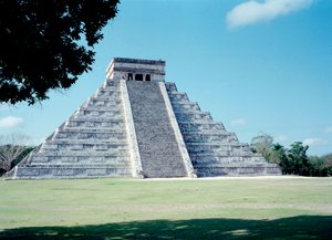 Civilisation précolombienne : vue du site de Chichen Itza - Mayan Mayan