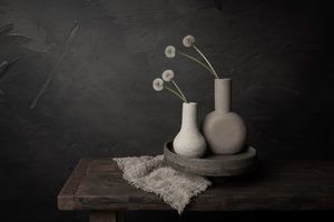 Vases floraux minimalistes - Mayra Pama