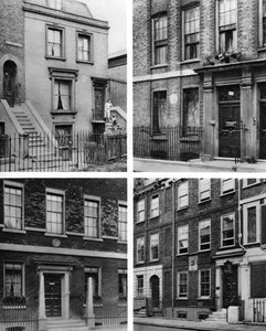 Quatre maisons londoniennes d