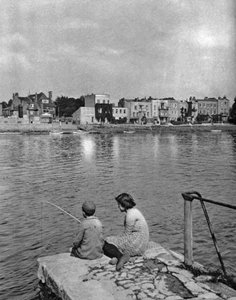 Strand-on-the-Green, Chiswick, Londres, 1926-1927
