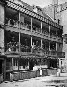 The George, auberge du 17e siècle, Southwark, Londres, 1926-1927 - McLeish