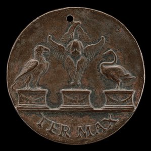 Chérubin, cygne et aigle [verso] - Mea
