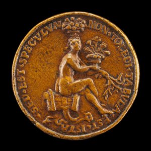 Femme assise sur une selle [verso], 1518 - Medallist of 1518