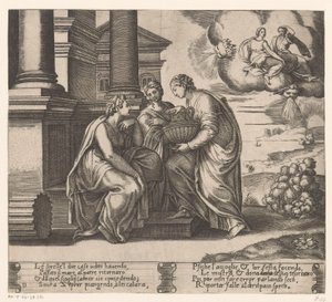 Psyché visitée par ses sœurs (Histoire d