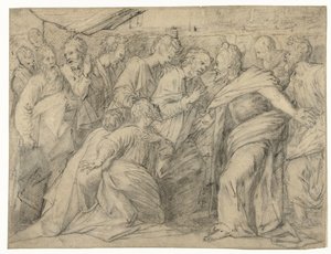 Le Christ apparaît à ses disciples