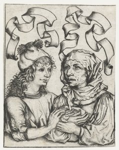 Jeune homme et vieille femme (Couples amoureux inégaux)