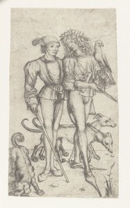 Fauconnier et compagnon - Meester van het Amsterdamse Kabinet