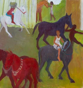 Cavalli, 2023 (huile sur toile)