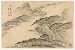 Paysages dans divers styles d