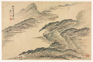 Paysages dans divers styles d