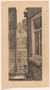 Doorkijkje - Meijer Bleekrode (signed by artist)
