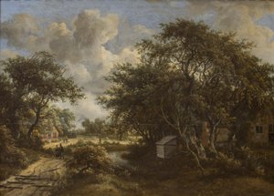 Un village parmi les arbres