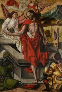 Résurrection du Christ - Meister des Christophorus mit dem Teufel