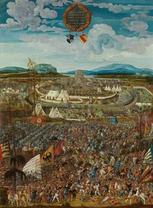 Allemand : Belagerung der Stadt Alesia Le siège ou la bataille anachronique d