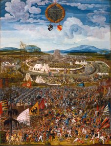 Allemand : Belagerung der Stadt Alesia Le siège ou la bataille anachronique d