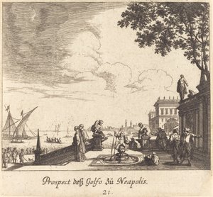 Vue du golfe de Naples