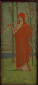 La muse au bord de la mer