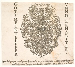 Blason de Melchior Lorck