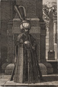 Prince Ismael, envoyé persan - Melchior Lorck