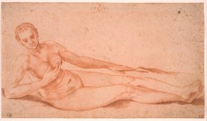 Femme nue allongée