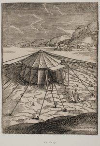Tente militaire turque - Melchior Lorck