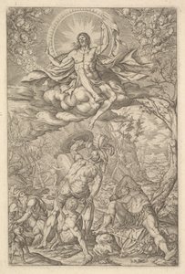 Résurrection du Christ, entouré d