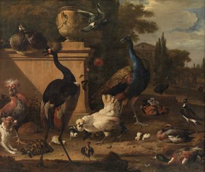 Poulailler à un manoir