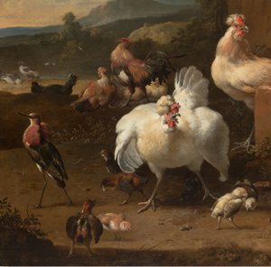 Détail de la Ménagerie, c.1680