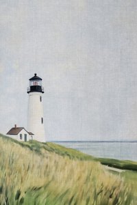 Phare sur les dunes herbeuses - Melloi Art Prints