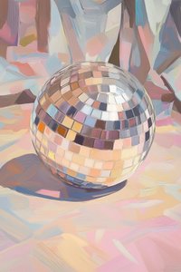 Gâteau « Disco Ball » - Melloi Art Prints