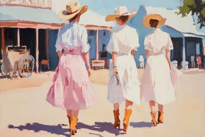 Promenade dans une ville de l