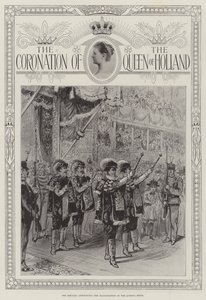 Le couronnement de la reine de Hollande - Melton Prior