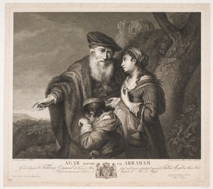 Agar répudiée par Abraham