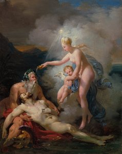Vénus guérissant Énée, vers 1820