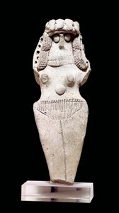 Art mésopotamien : Femme nue