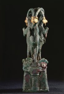 Arbre sacré formé de trois chèvres, de Larsa, sud de la Mésopotamie, c.1750 av. J.-C. - Mesopotamian Mesopotamian