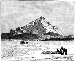 Le Djebel Zaghouan, vers 1890