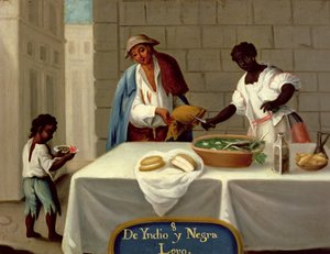 Un Indien Américain et sa Femme Noire, d
