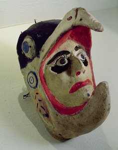 Masque de guerrier aigle