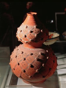 Vase en forme de gourde - Mexican School